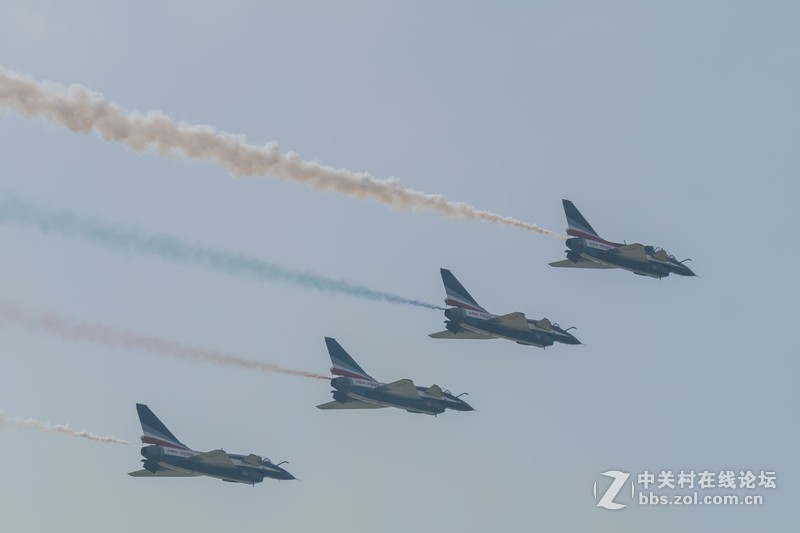 2018珠海航展 蓝天仪仗队 八一飞行表演队