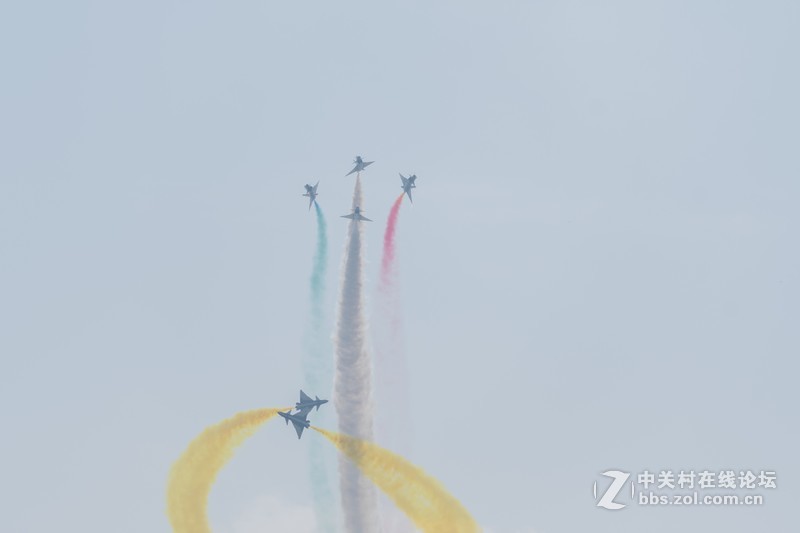 2018珠海航展 蓝天仪仗队 八一飞行表演队