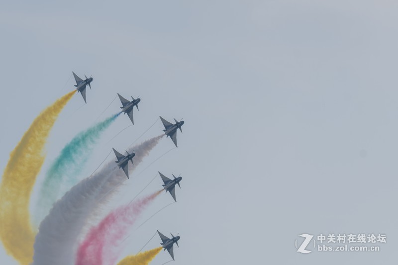 2018珠海航展 蓝天仪仗队 八一飞行表演队