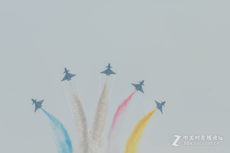 2018珠海航展 蓝天仪仗队 八一飞行表演队