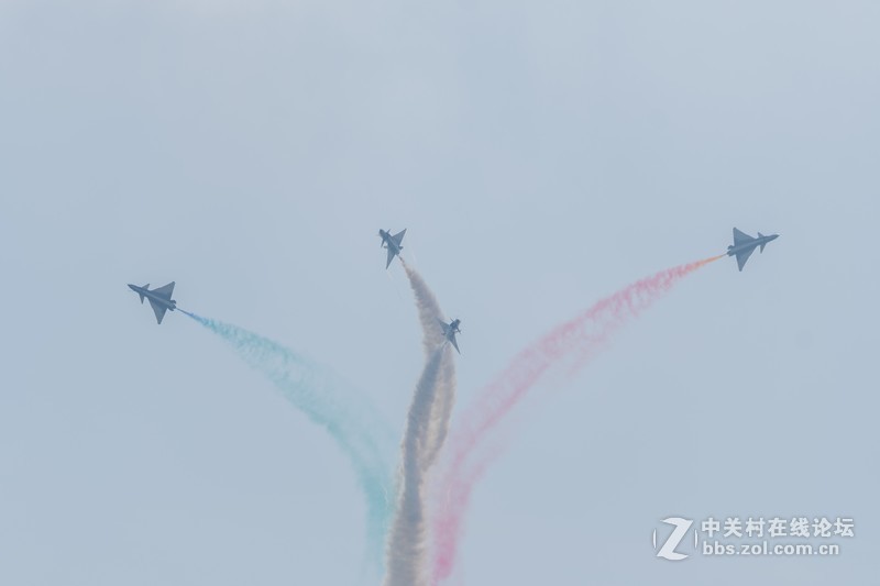 2018珠海航展 蓝天仪仗队 八一飞行表演队