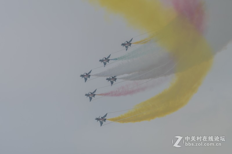 2018珠海航展 蓝天仪仗队 八一飞行表演队