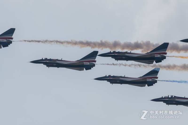 2018珠海航展 蓝天仪仗队 八一飞行表演队