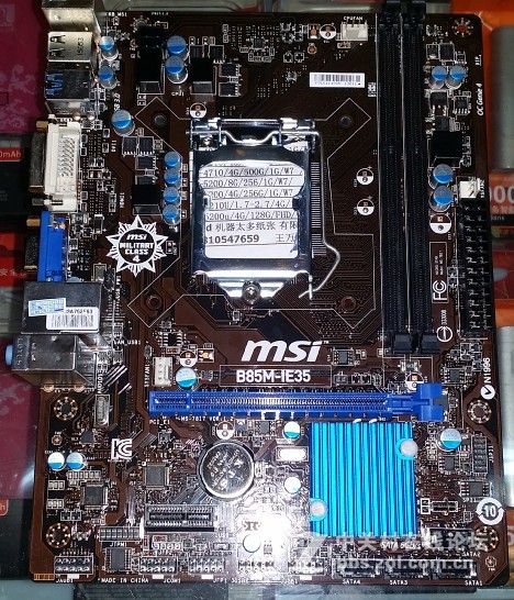 出厂一个月 微星B85M-IE35  索泰GTX650-2GD5雷霆版PC 准新卡