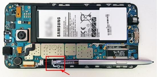 拆解示意圖告訴你三星note 5