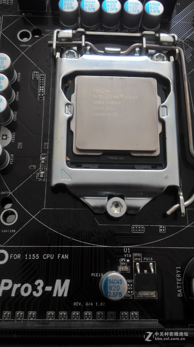 出华擎B75PRO3-M + i3 3220+4G*2 （已出 封贴）