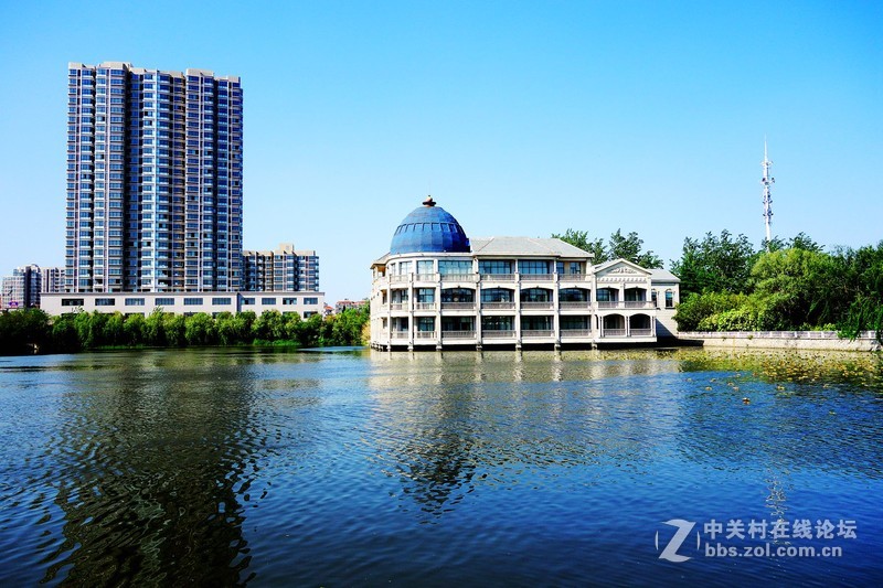 滨海南湖公园风景