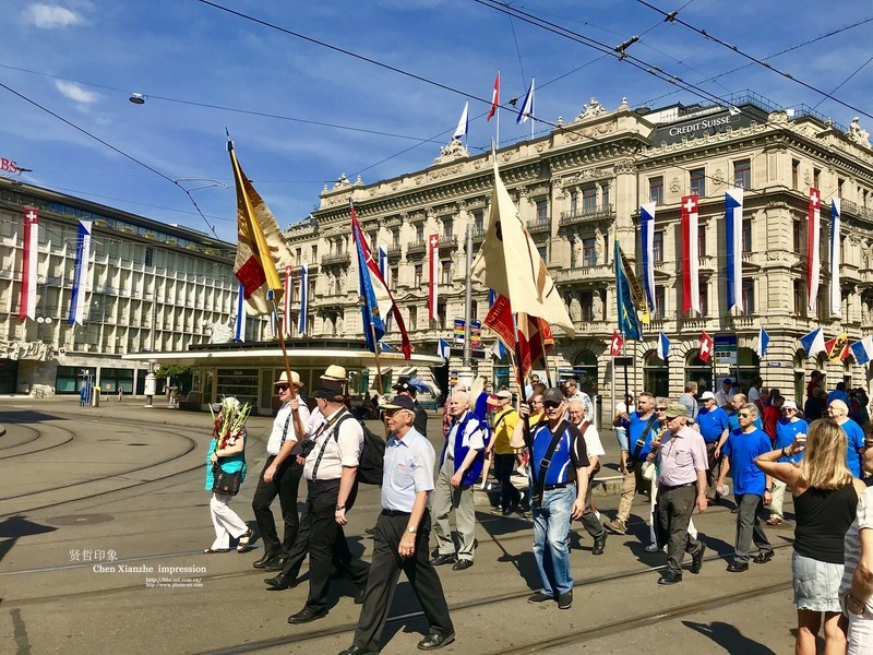 瑞士国庆巡礼！---手机随拍！