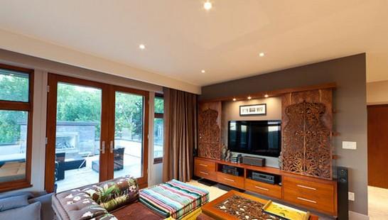 #版主坐堂# 高颜值的电视背景墙的选择：总有一个跟BOE Alta最配哦