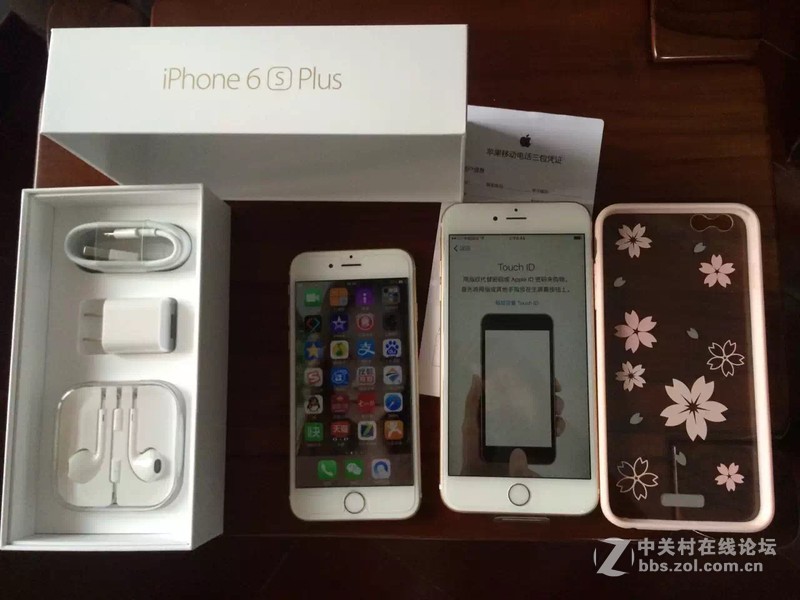 EMS 6：30已送到沪 6S PLUS开箱