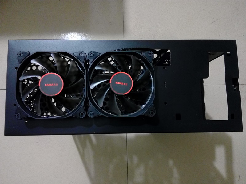 3毛钱淘个二手中塔机箱组建五奶机