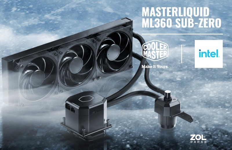 酷冷至尊携手英特尔推出Sub-Zero 0度水冷散热器