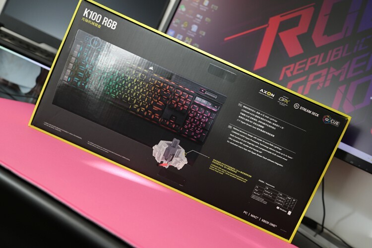 键皇驾到：海盗船K100 RGB机械键盘OPX光轴体验