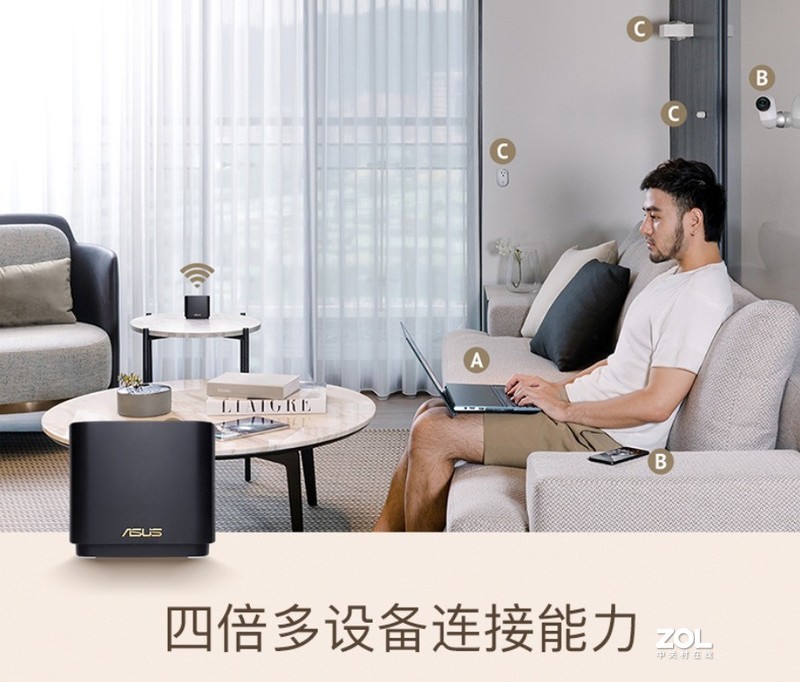 全屋WiFi6满信号，免费上门安装，灵耀魔方MESH路由走起