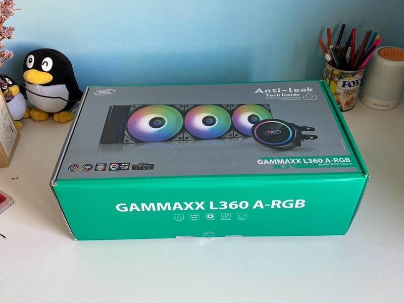 i5超频5.2GHz，用九州风神水元素360ARGB压得住？