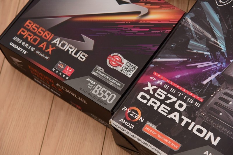 为了ZEN3锐龙，来自B550和X570的硬核PK