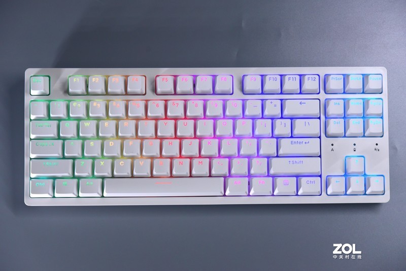 这次是真的一步到位的达尔优A87全插拔定制轴三模版机械键盘