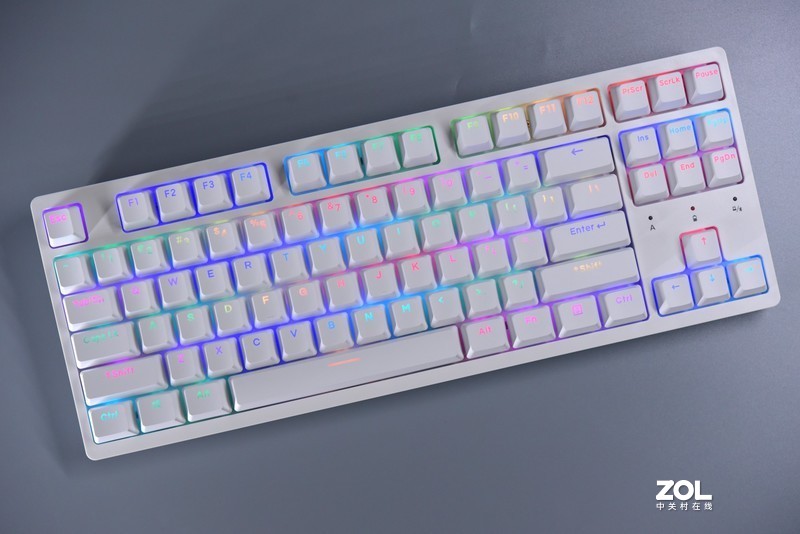 这次是真的一步到位的达尔优A87全插拔定制轴三模版机械键盘