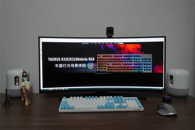 桌面极简主义者刚需！杜伽K310w三模一体机械键盘上手体验分享