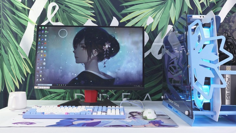 华美二次元风格的高颜值旗舰非公显卡：盈通RTX3070樱瞳花嫁纪念版上机测试！