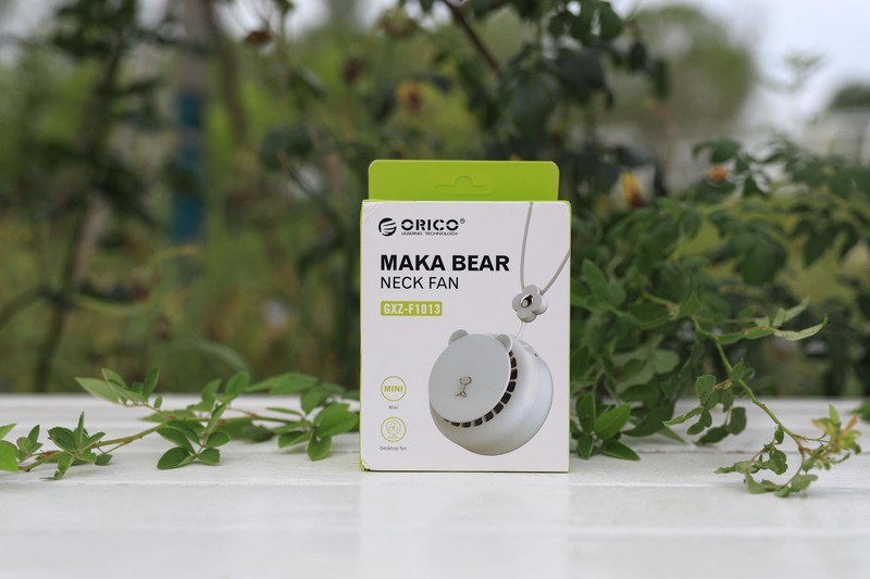 夏日出门也清凉，ORICO马卡熊挂脖风扇，让炎热一扫而光