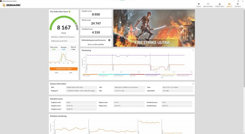 华美二次元风格的高颜值旗舰非公显卡：盈通RTX3070樱瞳花嫁纪念版上机测试！