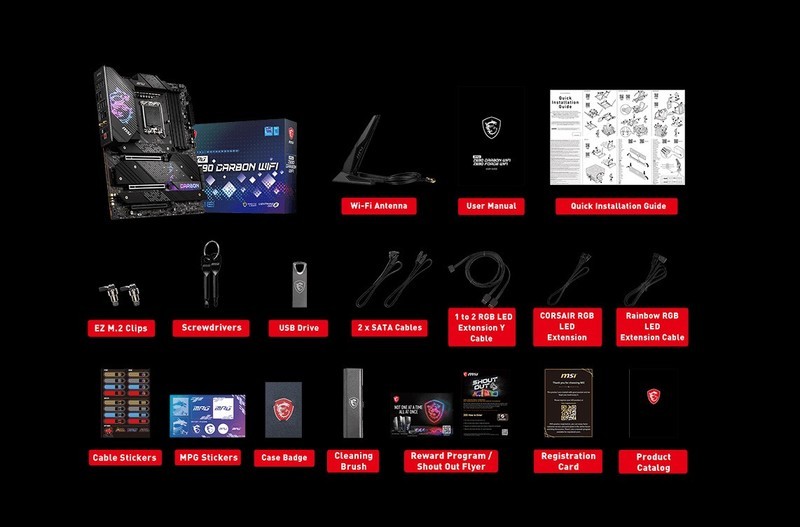 喜迎英特尔12代酷睿，MSI 微星 MPG Z690 CARBON WIFI 暗黑主板抢先看