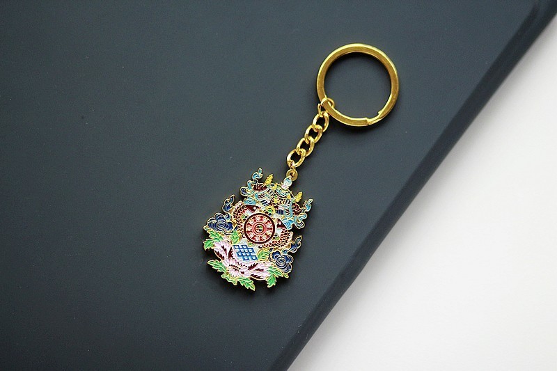 藏传佛教文创de精美 来自布达拉宫的书签he钥匙扣