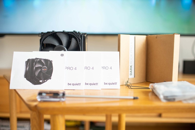 安静的美男子 重装CPU散热器 德商必酷Dark Rock Pro 4