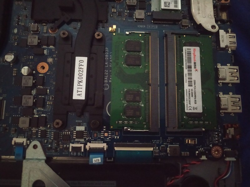 最便宜的二手1080p+ddr4笔记本，戴尔5565拆机更换内存和电池。