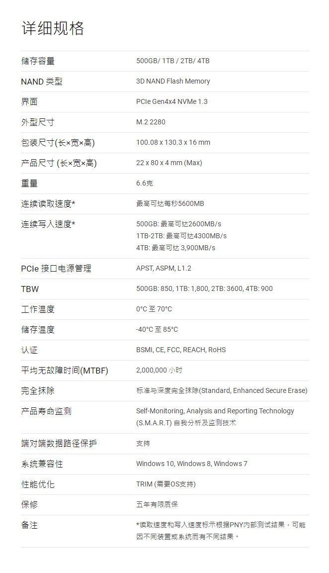 速度和容量我全都要，PNY XLR8 CS3040 2TB 游戏 SSD 上手玩