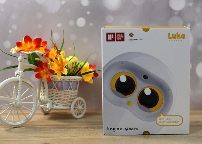 陪着孩子一起读书，Luka绘本阅读机器人