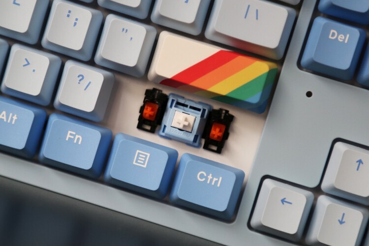 【首发新品】300元档位客制化体验：达尔优A87天空蓝限定版天空轴体验