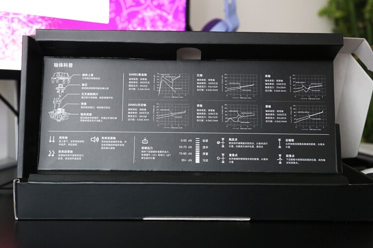 【首发新品】300元档位客制化体验：达尔优A87天空蓝限定版天空轴体验