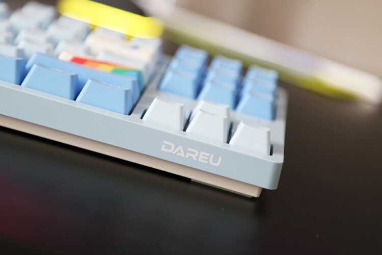 【首发新品】300元档位客制化体验：达尔优A87天空蓝限定版天空轴体验