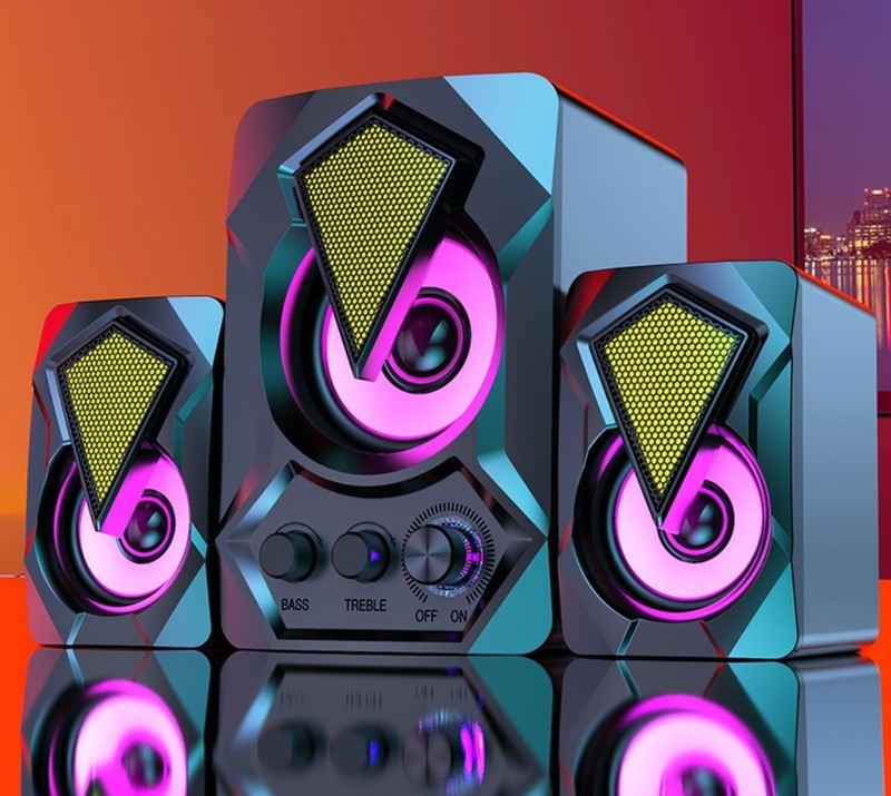 颜值音效双重爆棚！索爱L15台式电脑音响带你开启“超嗨”游戏体验