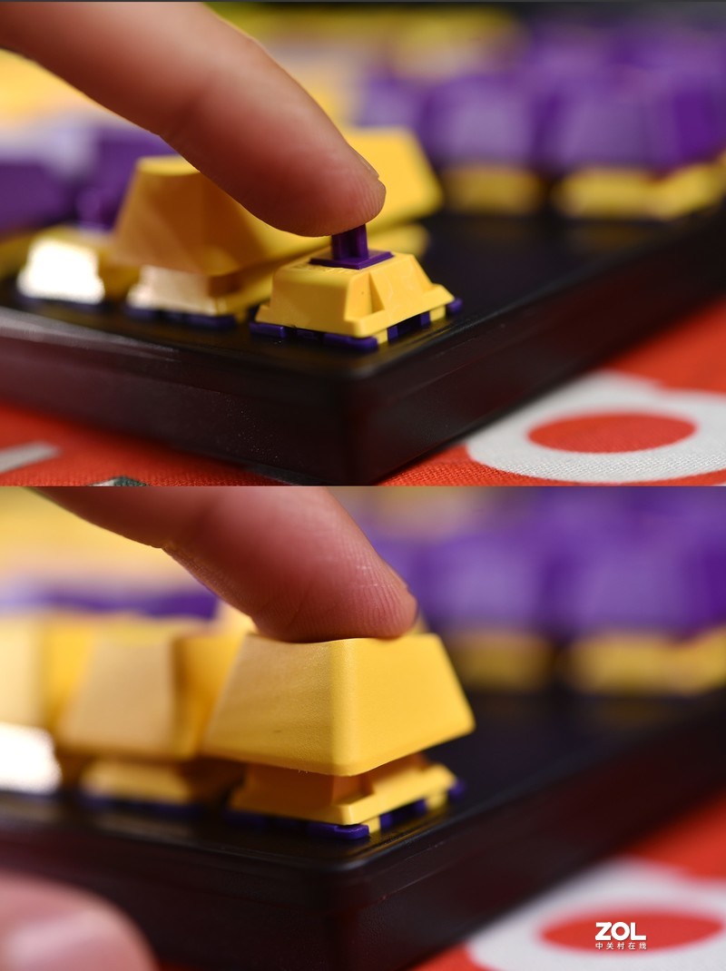 尝一尝国产紫金轴-达尔优A87全插拔紫金轴机械键盘分享