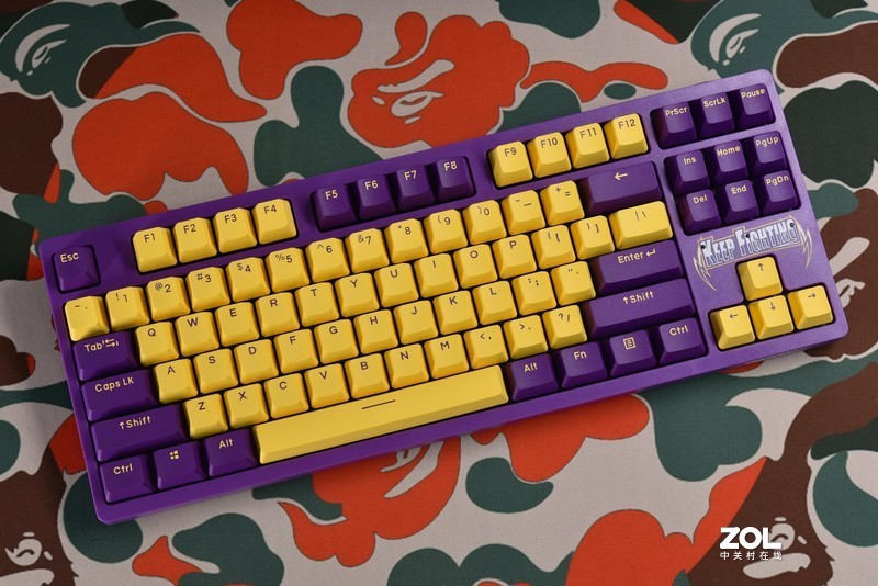 尝一尝国产紫金轴-达尔优A87全插拔紫金轴机械键盘分享