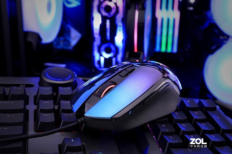 比RGB更炫酷，手汗福音，迪摩F22炫光镜面版