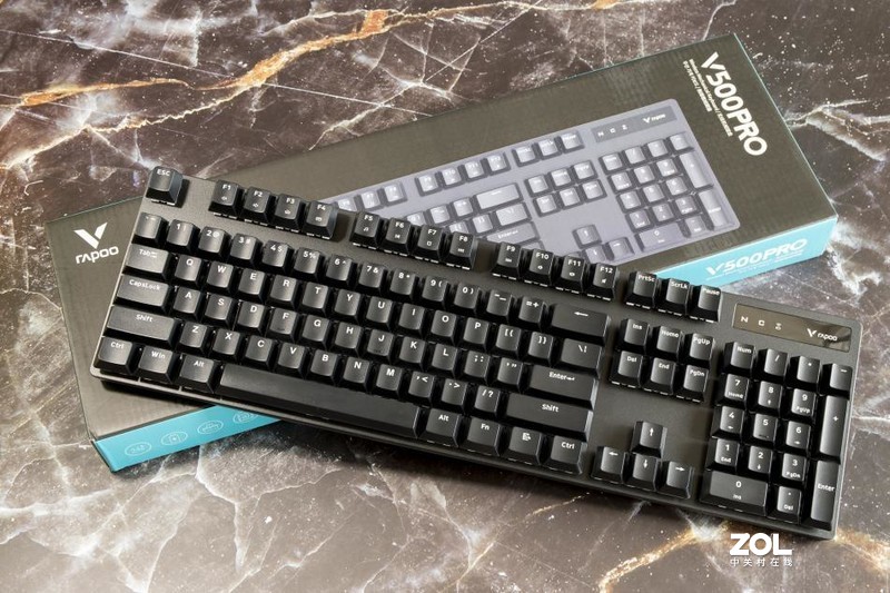 自主机械轴入门键盘新选择--雷柏V500Pro游戏机械键盘