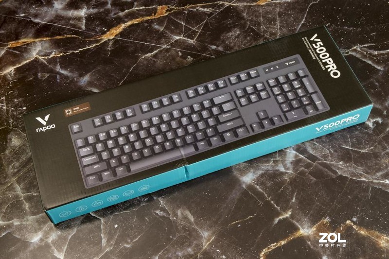 自主机械轴入门键盘新选择--雷柏V500Pro游戏机械键盘