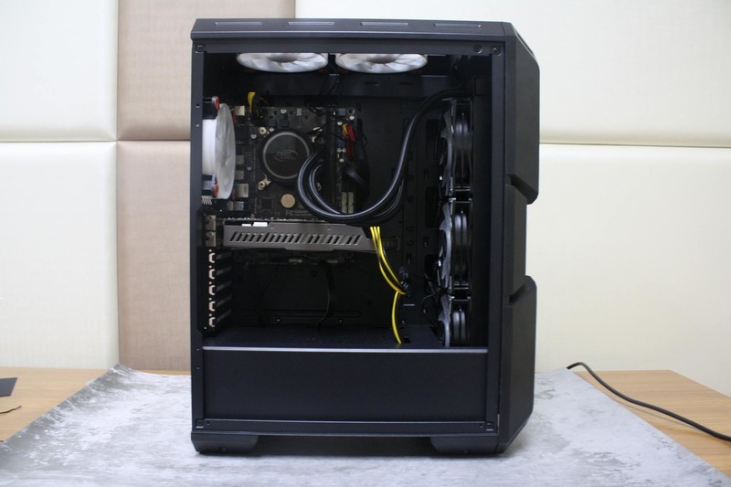 侧透机箱+ARGB冷排光污染改造记