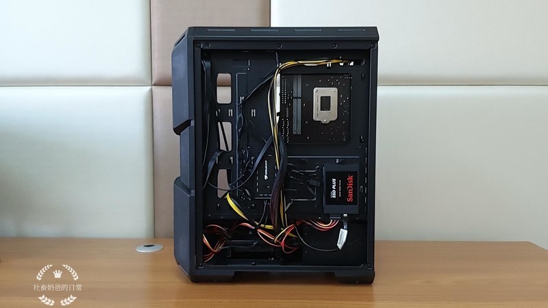 侧透机箱+ARGB冷排光污染改造记