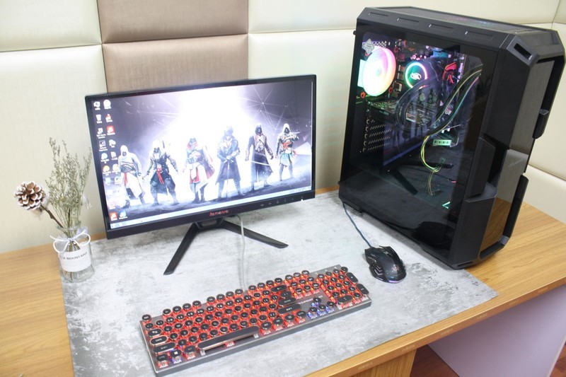 侧透机箱+ARGB冷排光污染改造记