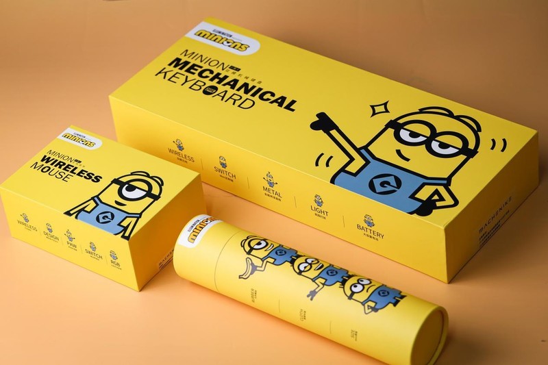 小黄人联名无线键盘鼠标评测：超萌装备陪你并肩作战!