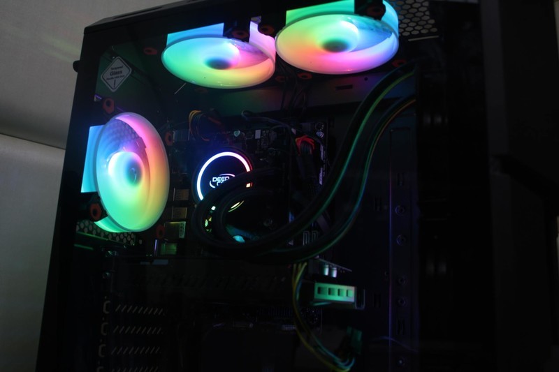 侧透机箱+ARGB冷排光污染改造记