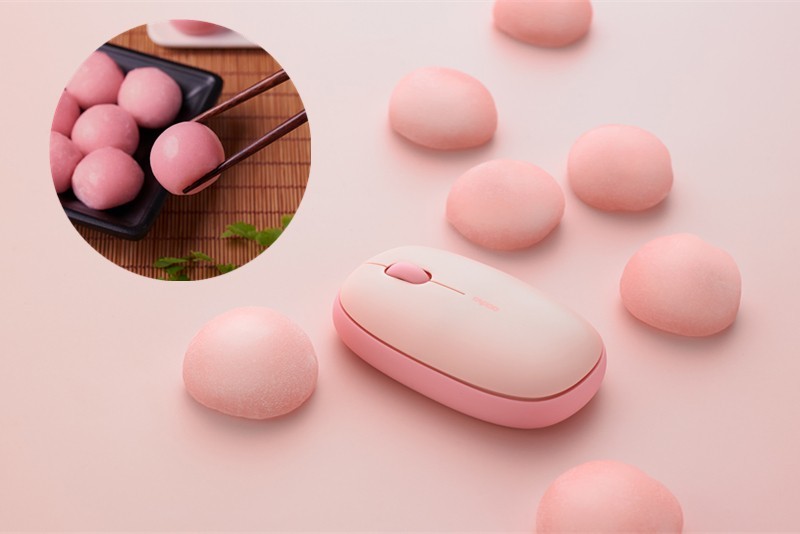 软绵绵、粉嘟嘟，雷柏M650 Silent静音办公鼠标开箱
