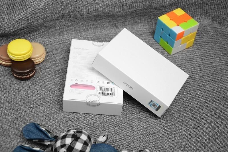 软绵绵、粉嘟嘟，雷柏M650 Silent静音办公鼠标开箱