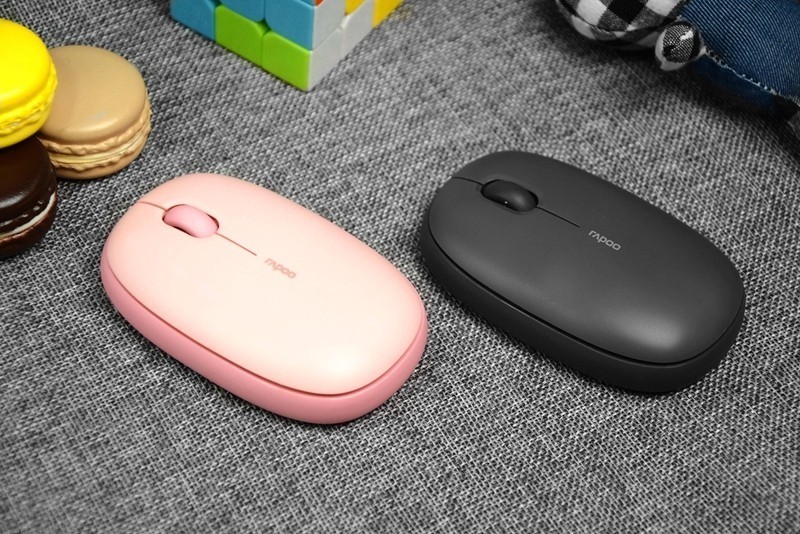 软绵绵、粉嘟嘟，雷柏M650 Silent静音办公鼠标开箱