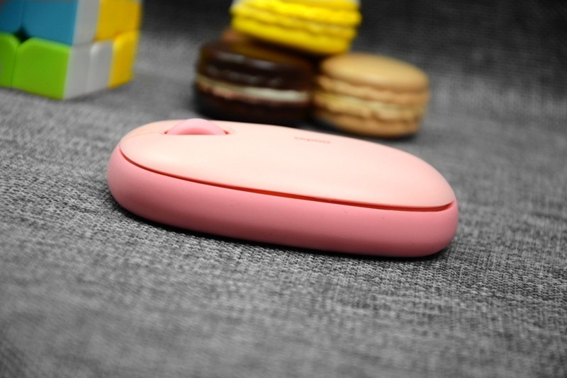 软绵绵、粉嘟嘟，雷柏M650 Silent静音办公鼠标开箱